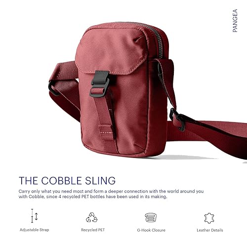 DailyObjects PET Cobble Sling Crossbody Bag for Men & Women