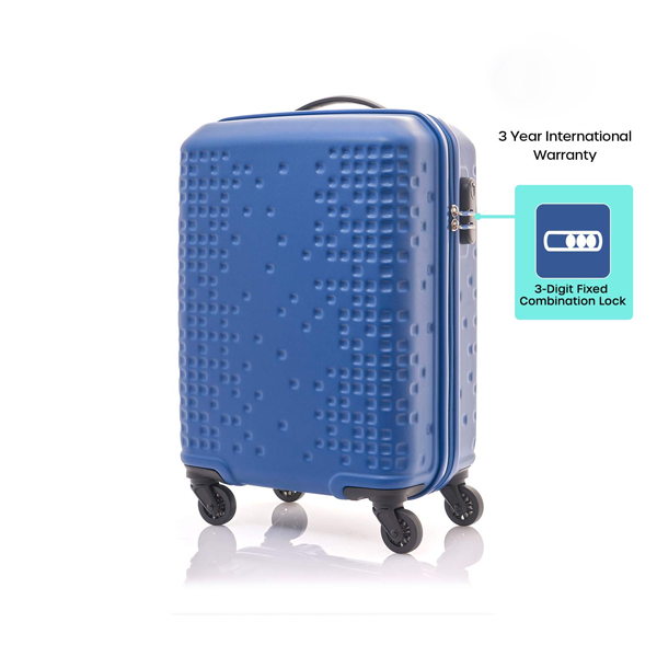 55 cms Blue Hardsided Suitcase