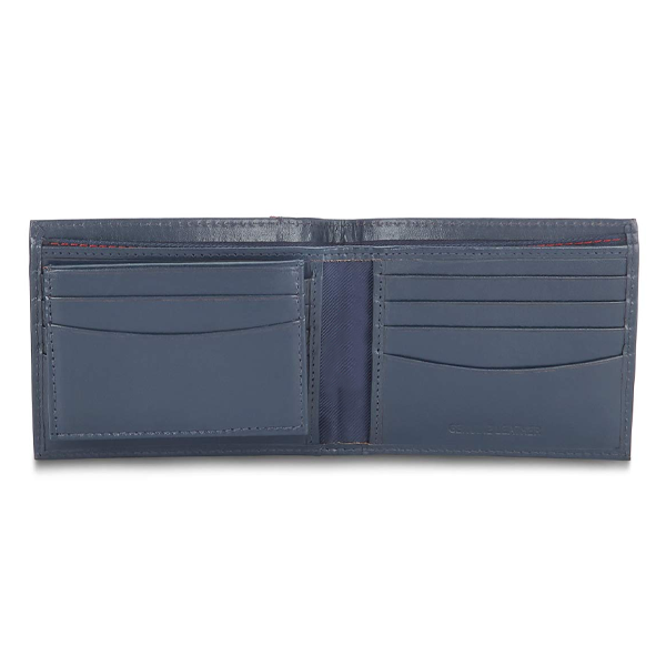 Men's Passcase Wallet Checker - Navy