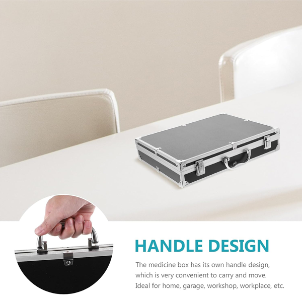 Aluminum Briefcase - 11 Inch Hard Laptop Briefcases