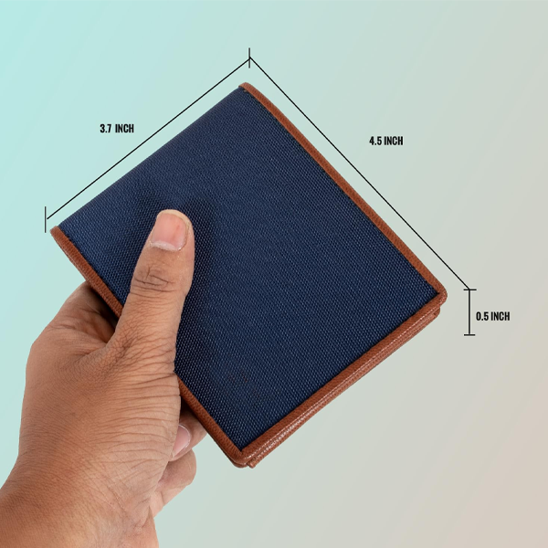 Stylish Mens Wallet with RFID Blocking | Genuine Leather Gift