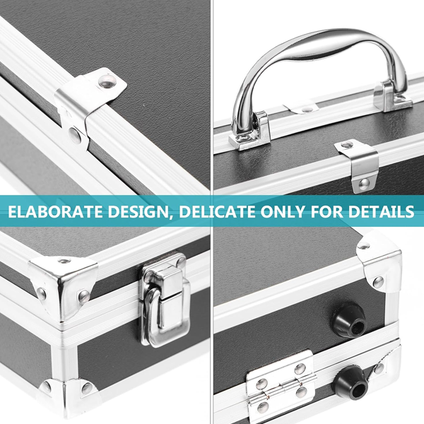 Aluminum Briefcase - 11 Inch Hard Laptop Briefcases