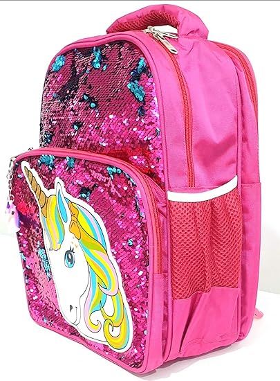 Preschool picnic travel hand school bag pink