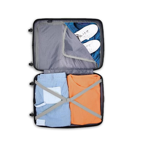 Medium Size Hard Case Trolley Bag, Green