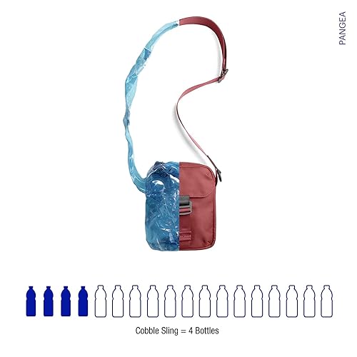 DailyObjects PET Cobble Sling Crossbody Bag for Men & Women