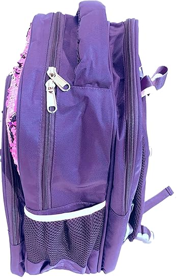 Preschool picnic travel hand school bag violet