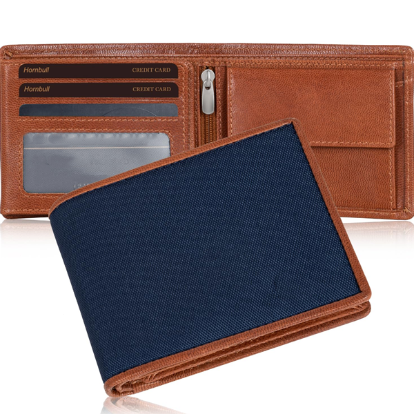 Stylish Mens Wallet with RFID Blocking | Genuine Leather Gift