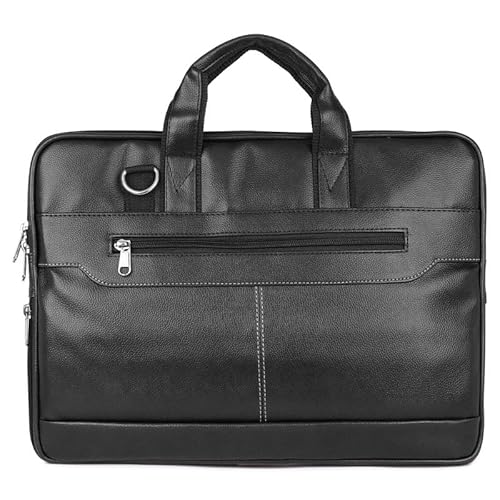 Messenger Bag for Business Travel, Office, College, Corporate black