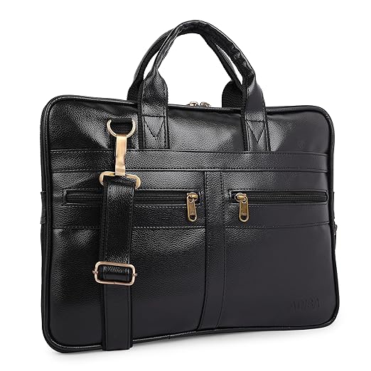 Messenger Office Bag Briefcase for Work for Men black