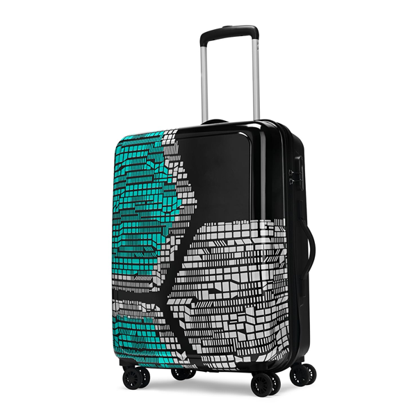 Check-in Trolley Bag 64cm | Smooth 8-Wheel Suitcase (Blue)