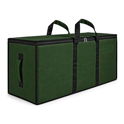 Multi-Purpose Heavy Duty Moisture Proof 81 Litres Canvas Super-Size Jumbo Underbed Storage Bag/Toys/Blankets/Stationery Paper/Clothes/Moving bags (87 x 26 x 36cm), ArmyGreen