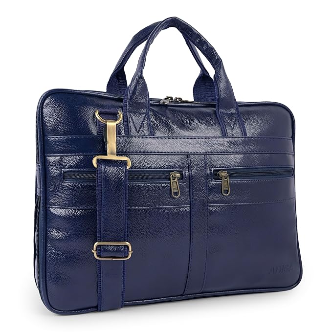 Messenger Office Bag Briefcase for Work for Men blue